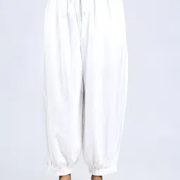 Solid Rayon Women Harem Pants-image-12