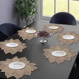 LooMantha Set Of 6 Geometric Table Placemats image 1