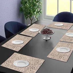 LooMantha 6Pcs Geometric Table Placemats image 1