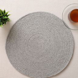 Jamio Firati Set Of 2 Grey Solid Table Placemats image 2