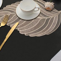 LooMantha  6-Pcs Brown Printed Table Placemats image 4
