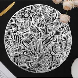 LooMantha 6Pcs Geometric Table Placemats image 5