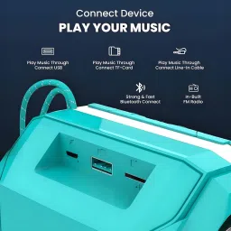 MSNR New 2024 A005 Dynamic Thunder 5 W Bluetooth Gaming Speaker image 3