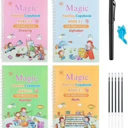 Magic Practice Copy Book Children Tracing Book Kids Education Learning Books V69-image-54