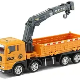 Unbreakable Construction Engineering Frictiion Power Crane Toy for Kids-26