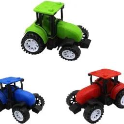 Mini Farm Truck Tractor Push & Go Friction, Farm Toys-10