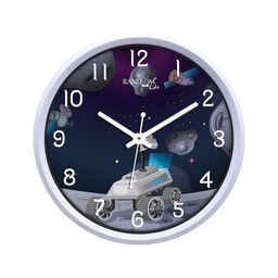 RANDOM Multi Printed Plastic Wall Clock With Glass- 12 Inches image 2