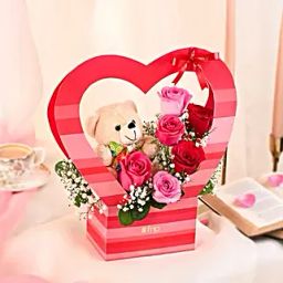 Teddy Brings Love Arrangement-image-7