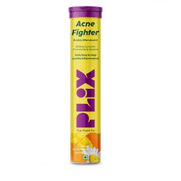 PLIX THE PLANT FIX Acne Fighter Mango Twist Flavor Tablets With 400mg Curcumin- 15 Tablets-3
