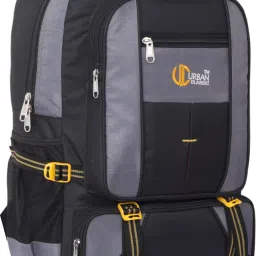 Tracking black grey Rucksack- 65 L-image-1