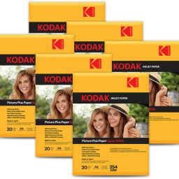 254 GSM 120 Sheet RC(ResinCoated) HighGlossy PicturePlus Super White Waterproof unruled A4 (210x297mm) Inkjet 254 gsm Photo Paper-image-62