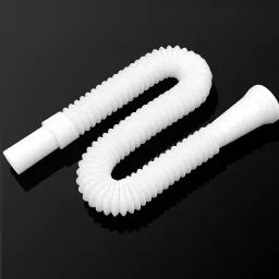 PVC HOSE PIPE FOR WASH BASIN/ SINK 0.115 PVC Kitchen Pipe for Sink/ Waste/ Wash Basin Expandable & Flexible Drain Pipe Hose Pipe-image-85