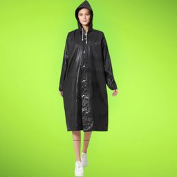 fashionon Solid Women Raincoat-picture-12