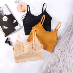 Pack of 3 Women Sports Lightly Padded Bra-image-26