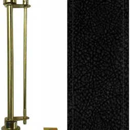 Universal Car Bonnet Flag Rod ( Double Rod ) with Black Leather Cover Windsock Outdoor Flag-1