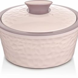 Topaz 2500 Plastic Inner Stainless Steel Casserole, 1.5 Litres,Gery Thermoware Casserole-image-54