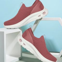 Skechers BOBS UNITY - SLEEK LINES Casual Sneakers for Womens, Rose- 117440-ROS Sneakers For Women-image-61