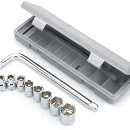 yuv Aiwa 10 Pieces Hand Tools Wrench Set Spanner Set Tool Kit Socket Set image 4