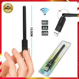 BALRAMA SOLID Dilos Wi-Fi Adaptor USB Dongle Antenna for Set-Top Box / Laptop / Computer 0 Watts Computer PSU with 2 SATA Cables image 3