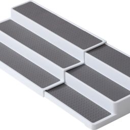 Containers Kitchen Rack 3 Tier Expandable Non Skid Rack Plastic-image-44