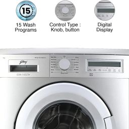 godrej 7 kg Fully Automatic Front Load with In-built Heater Silver image 5