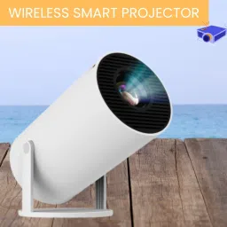 Frony Mini HD Projector for Home 4KSupport With Built-in App Netflix/Prime/YouTubeW245 (4500 lm / 1 Speaker / Wireless / Remote Controller) Portable Projector-3