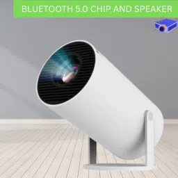Clairbell Mini HD Projector for Home 4KSupport With Built-in App Netflix/Prime/YouTubeC481 (4500 lm / 1 Speaker / Wireless / Remote Controller) Portable Projector-picture-10
