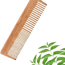 Ayurvedic Neem Wood Anti Dandruff Hair Comb ( pack of 1)-picture-3