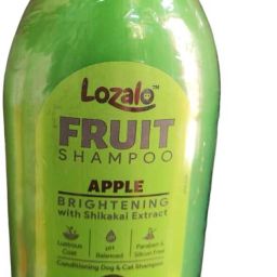 fruit shampoo green apple 500ml+15ml free Conditioning green apple Dog Shampoo-image-83