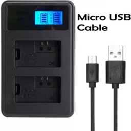 IJJA NP-Fw-50 Dual USB charger with LCD display for son-y Camera Battery Charger-picture-18