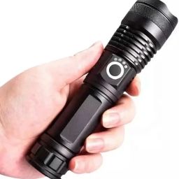 SUPER STRONG METAL BODY LONG RANGE ZOOM FOCUS LED FLASHLIGHT Torch-picture-17
