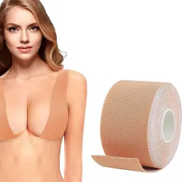 Women's Cotton Spandex Multipurpose Breast Lift Tape. Nursing Breast DN21 Nursing Breast Pad-image-77