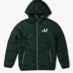 jack & jones Boys Zip-Front Regular Fit Puffer Jacket image 1
