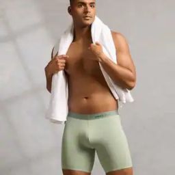 Men Trunks with Brand Waistband-image-39