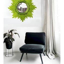 VAS collection home Green Wooden Wall Mirrors-53