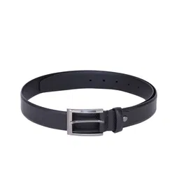 Alvaro Castagnino Men Black Textured Belt-image-70