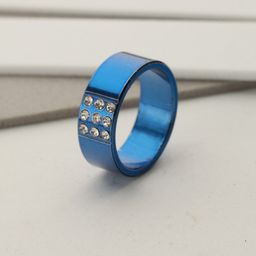 Bold by Priyaasi Men AD Studded Finger Ring-image-96