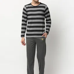 VIMAL JONNEY Men Grey Track Suit-image-34