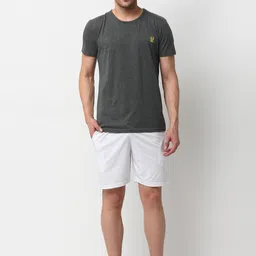 VIMAL JONNEY Men Grey & Off White Night Suit-image-93