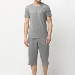 VIMAL JONNEY Men Grey Night suit-image-84