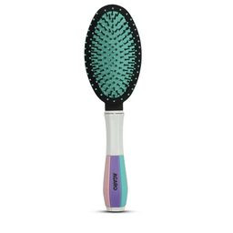 Agaro Classic Cushion Hair Brush - White & Green-24