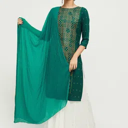 max Woman Green Dupatta-picture-32