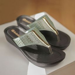Inblu Women Open Toe Flats with Laser Cuts-picture-15