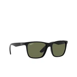 Ray-Ban Men Green Lens & Black Square Sunglasses with Polarised Lens 8056597440509-14