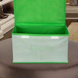 Kuber Industries Green 2 Pieces Printed Drawer Storage Organisers-14