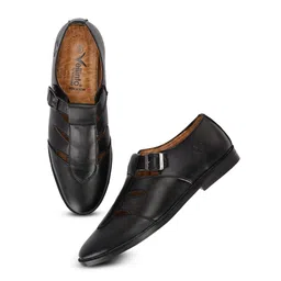Vellinto Men FALCON Textured Shoe-Style Sandals-picture-41