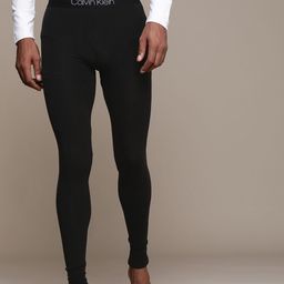 Calvin Klein Underwear Men Black Solid Thermal Bottom-picture-20