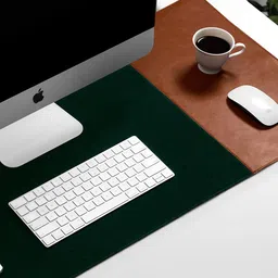 DailyObjects Green & Brown Turf 2.0 Felt Desk Mat & Mouse Pad-13