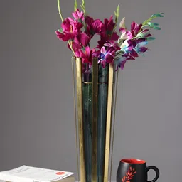 Decor de Maison Allure Radiant Green & Brown Hue Vase-image-34