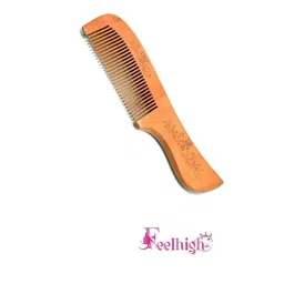 FEELHIGH Neem Wood Anti-dandruff Comb-45